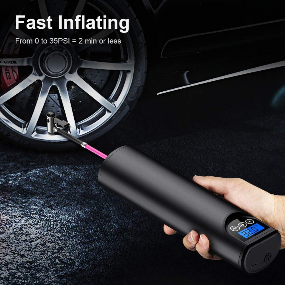 Automobile Tire AirPump Hand Held Multi-functional Intelligent Vehicle