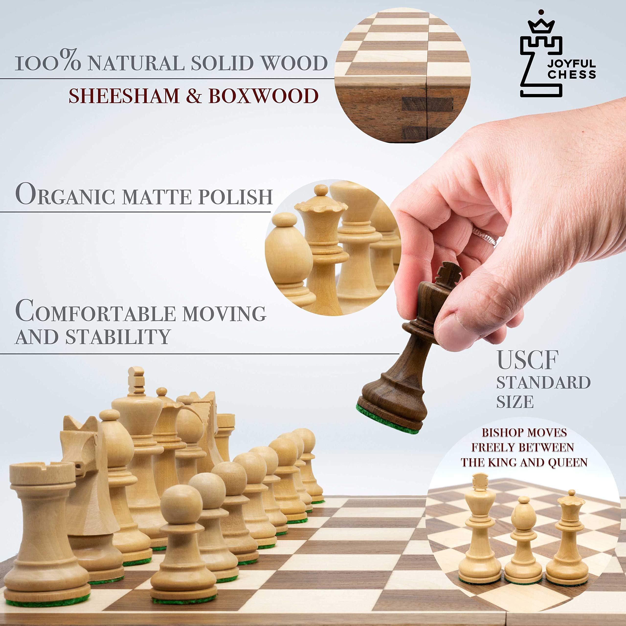 15  Chess Set ‚Äì Chess Board Game Adults ‚Äì Wooden Chess Set Adults