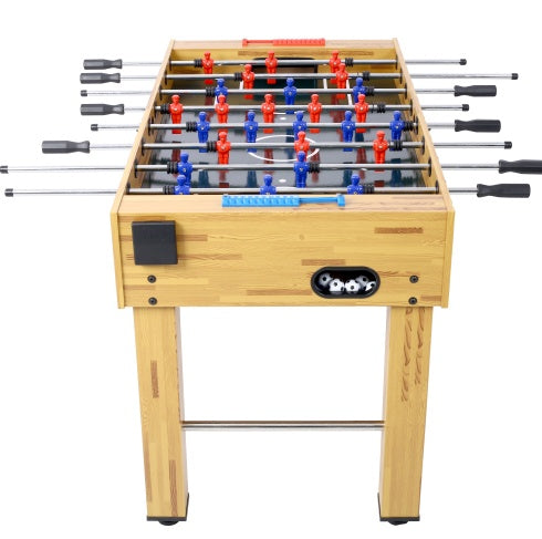 54-Inch Hurricane Foosball Table For Family Game Rooms With Light
