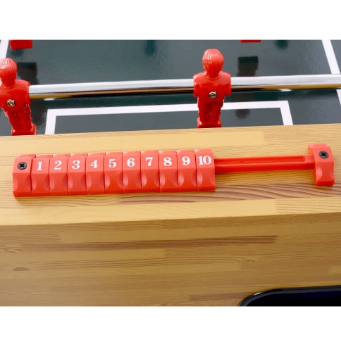 54-Inch Hurricane Foosball Table For Family Game Rooms With Light