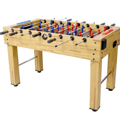 54-Inch Hurricane Foosball Table For Family Game Rooms With Light