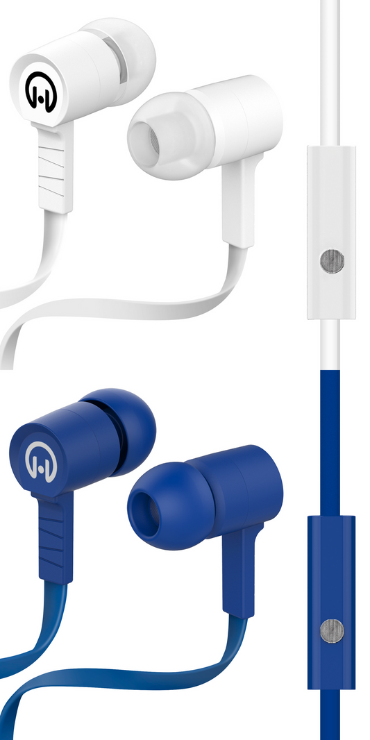 HyperGear Low Ryder Earphones w Mic 3.5mm