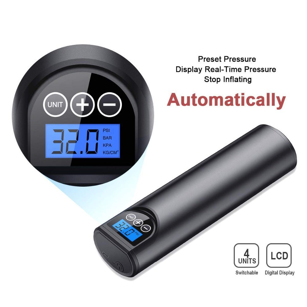 Automobile Tire AirPump Hand Held Multi-functional Intelligent Vehicle