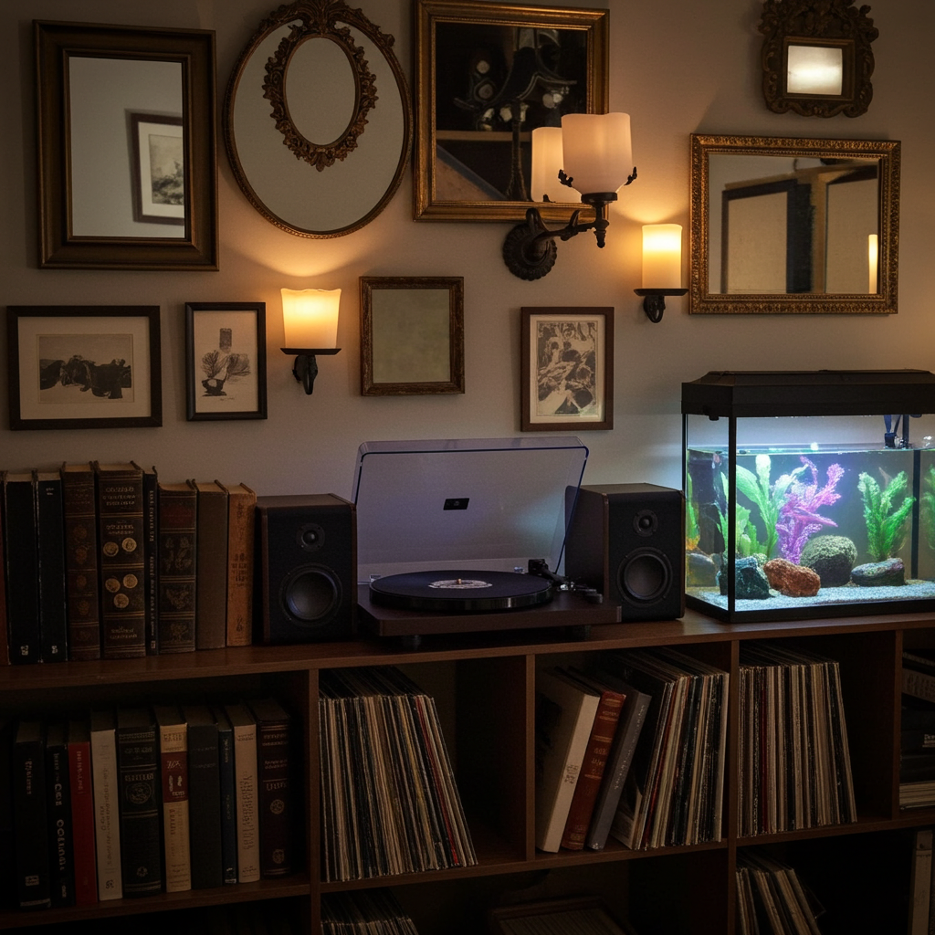 Victor Lincoln Record Player with Stereo Speakers