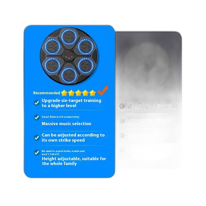 Music Boxing Machine Household With RGB Light Bluetooth-compatible