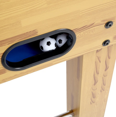 54-Inch Hurricane Foosball Table For Family Game Rooms With Light