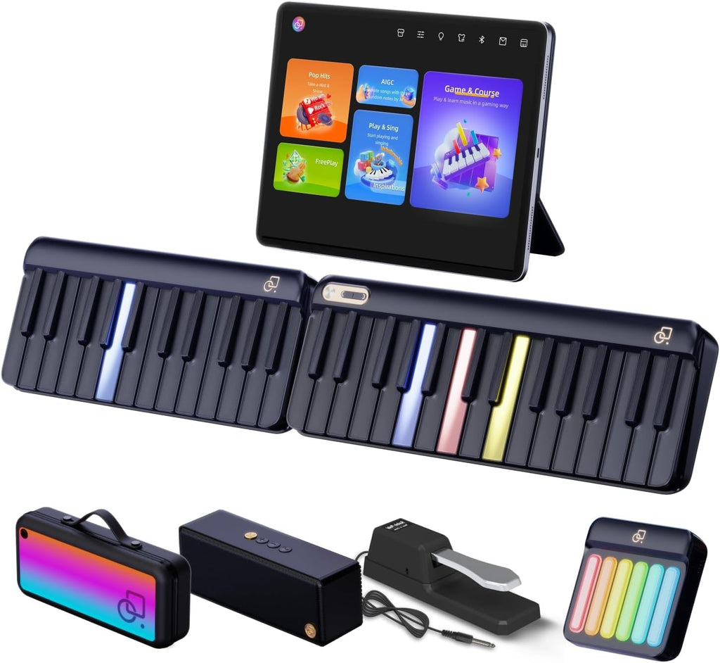 Smart Piano Keyboard with MIDI Controller