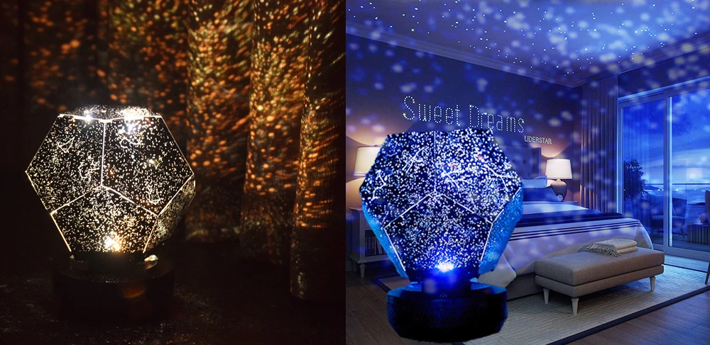 Bluetooth Speaker Star Light Projector Starry LED Galaxy Lamp