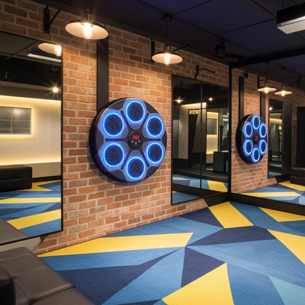 Music Boxing Machine Household With RGB Light Bluetooth-compatible