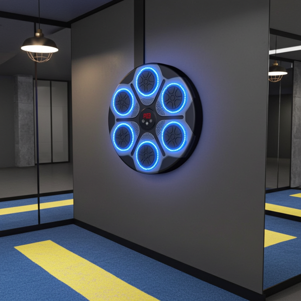 Music Boxing Machine Household With RGB Light Bluetooth-compatible